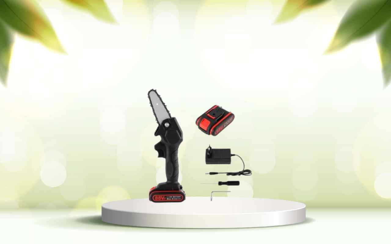 Rinnova il tuo giardino: scopri la mini motosega a batteria per tagli perfetti