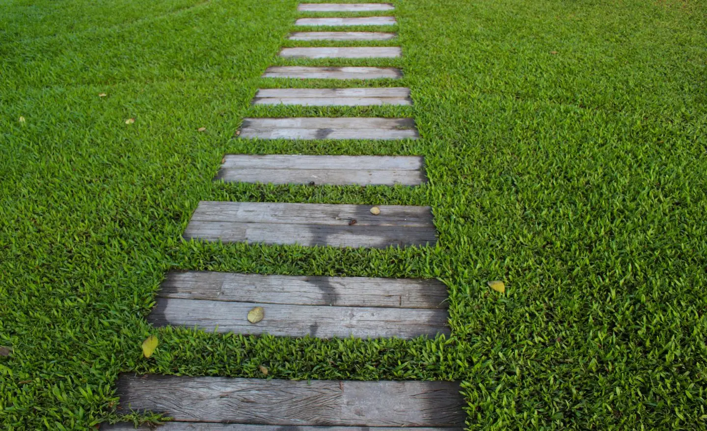 Come si fa a costruire un sentiero di legno in giardino? Il fai-da-te con i pallet